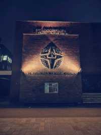 Nightfall at Manchester Metropolitan – A Campus That Glows
