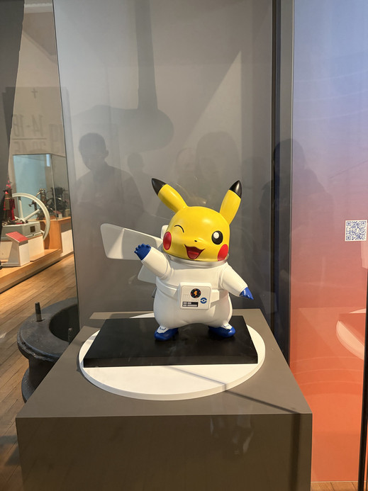 ロンドン観光】科学博物館でピカチュウ発見⚡️🚀 ポケモン×宇宙の