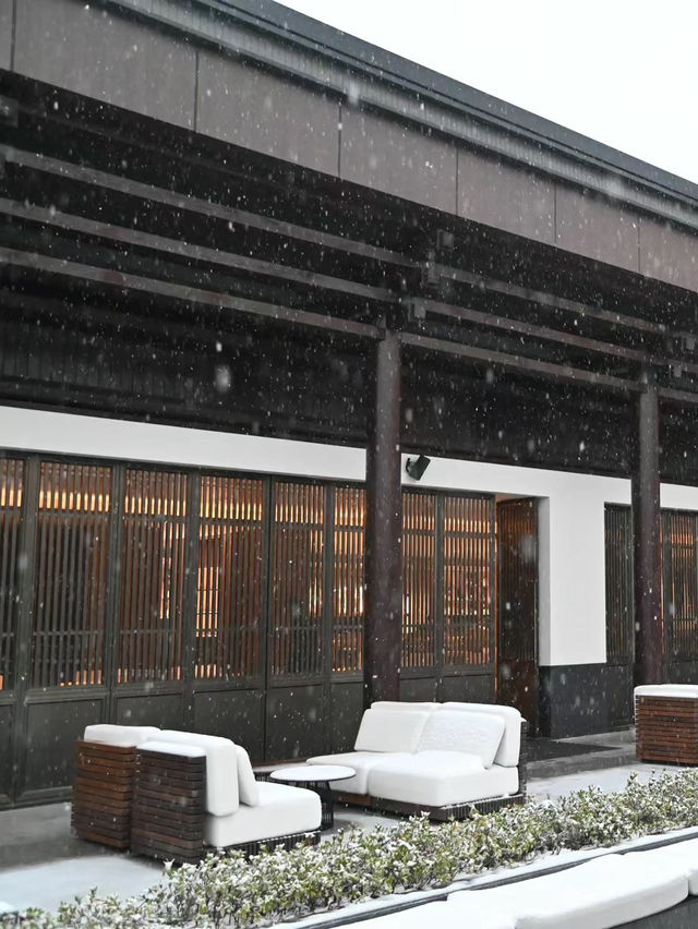 下雪的湖州和西塞山更配哦