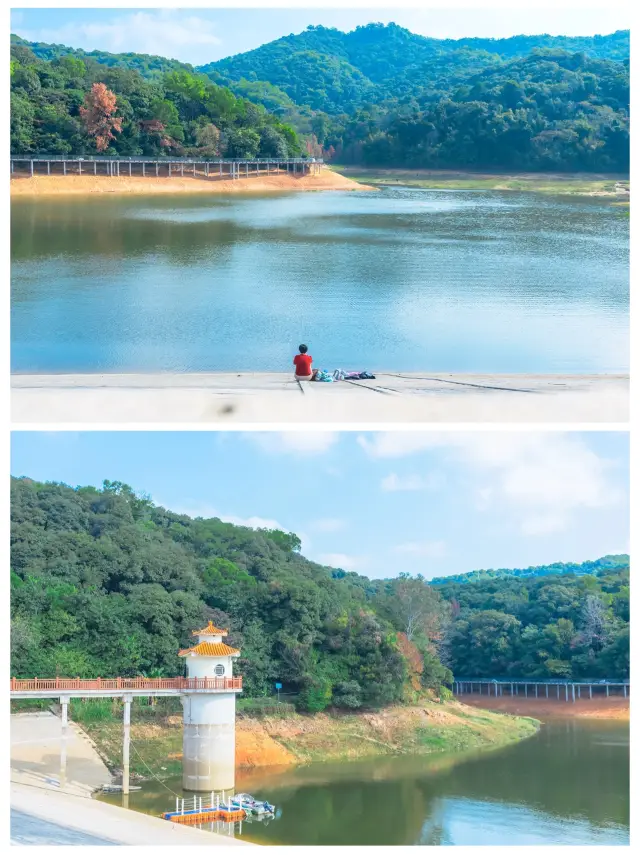 I found a way to the clouds on Baiyun Mountain in Guangzhou