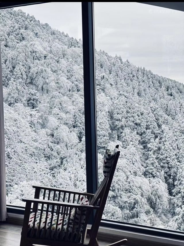 庐山絕美雪景民宿是哪個仙女還不知道