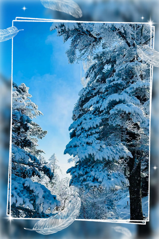 窗含西嶺千秋雪——西嶺雪山