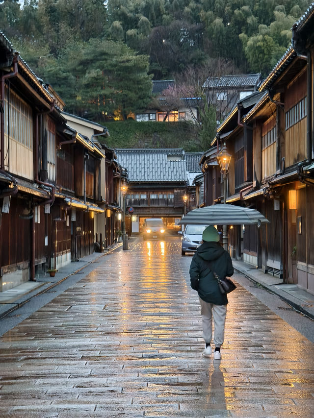 日本北陸｜雨中探秘金澤之美