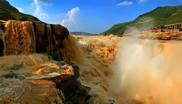 A spectacular sight of the Yellow River! The magnificent secret realm behind the Hukou Waterfall