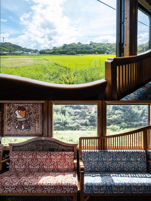 貓奴麼？一定要去日本坐一次三花小玉電車。