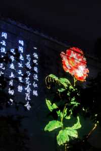 夜遊何園，別具一番風景
