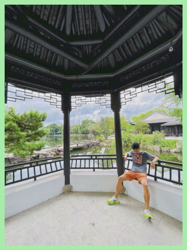 台州旅行台州有東湖風來花自落柳岸碧水潺