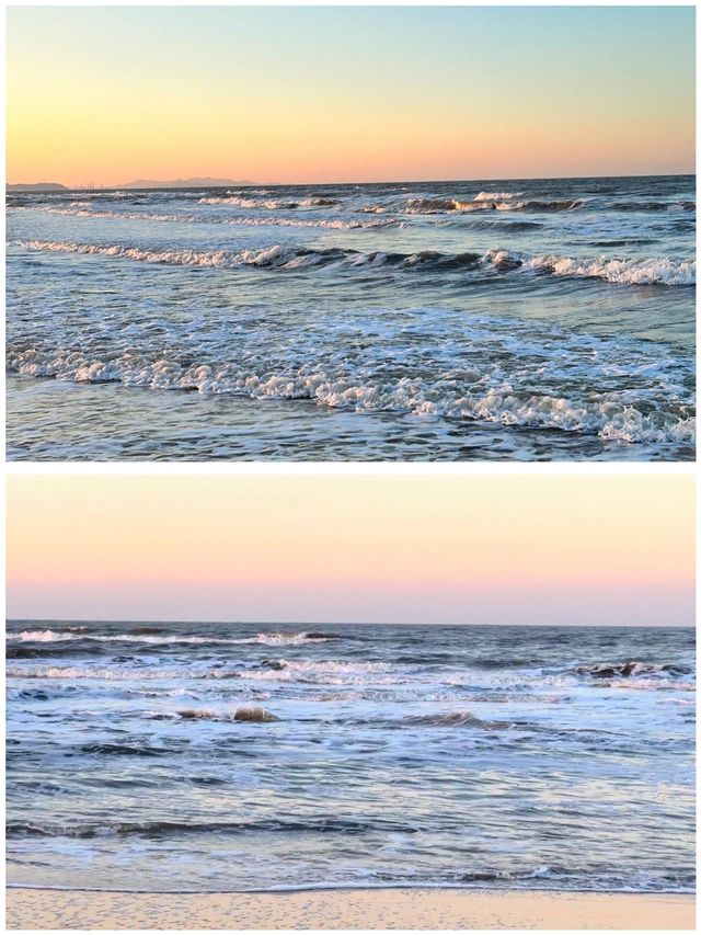 那香海看日落