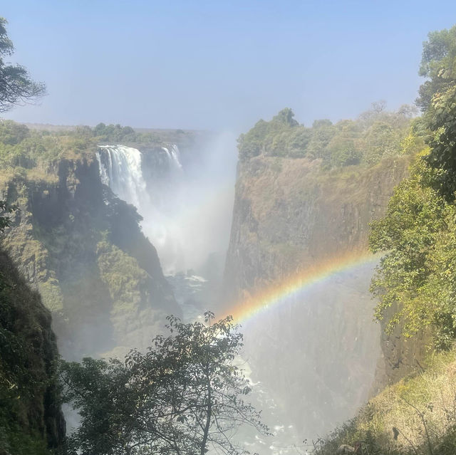 Belle fell in love with Victoria Falls