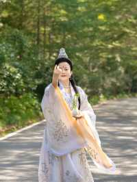 與觀音扮演者一起打卡隱世仙境大茅山