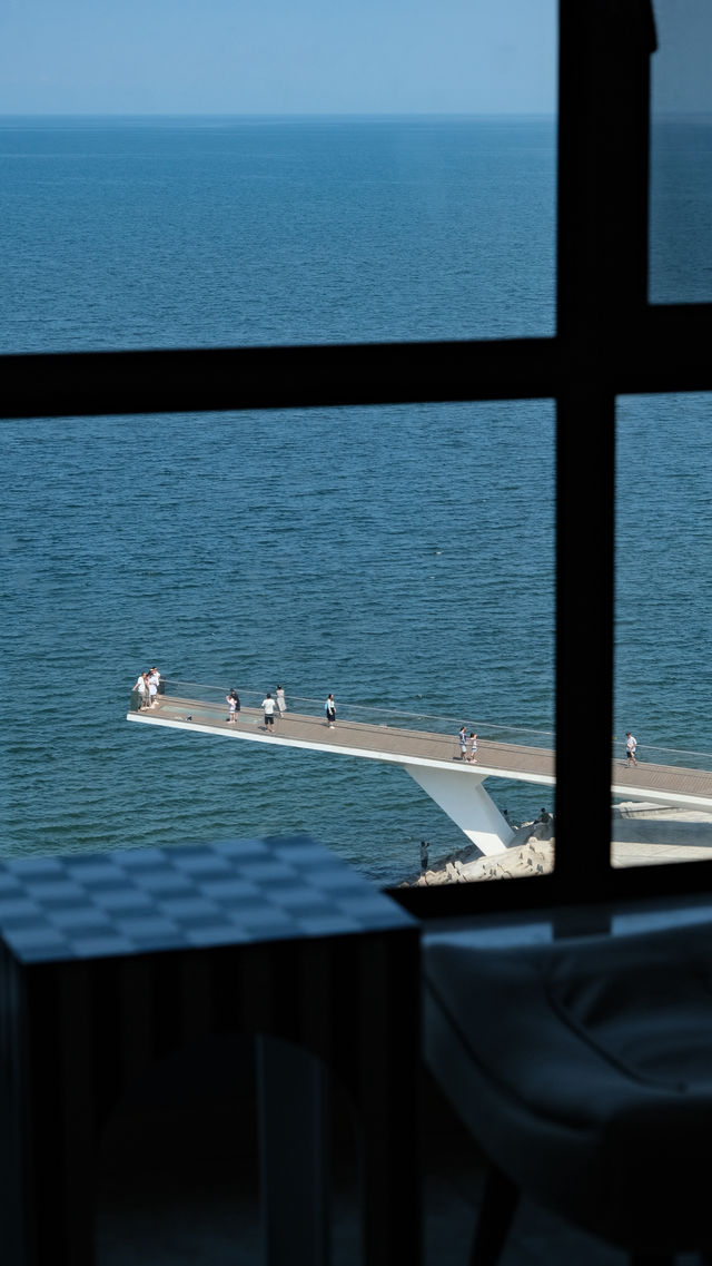 來煙臺看海，住在這家親子海景民宿全搞定