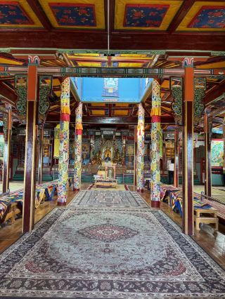 蒙古國烏蘭巴托阿里亞巴拉寺廟。