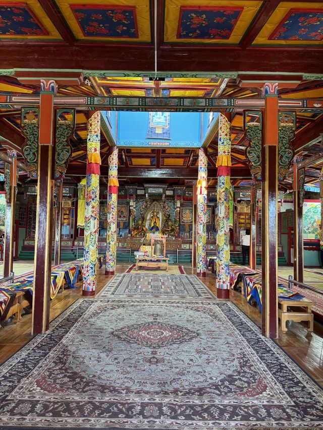 蒙古國烏蘭巴托阿里亞巴拉寺廟。