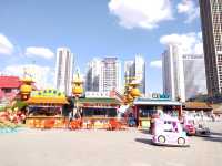 漫步老北市。