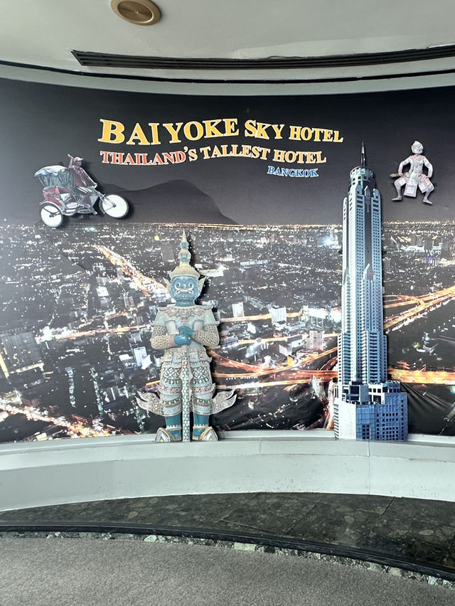A Birds Eye view of Bangkok, a sprawling metropolis 