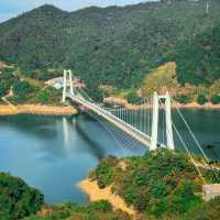 湖南株洲酒仙湖景區。