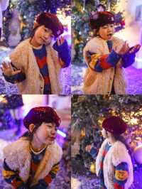 這氛圍感絕了上海市區會下雪的聖誕小院