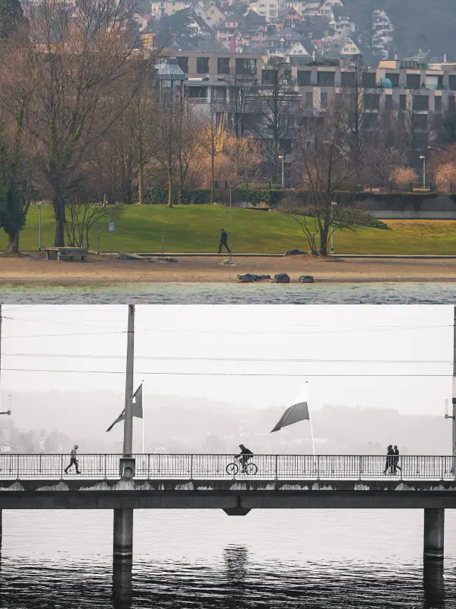 Lucerne, Switzerland | City Walk to Feel the Change of Seasons in Spring