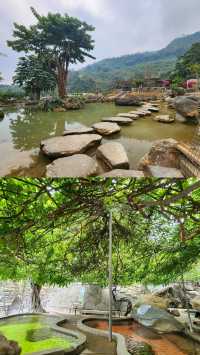 雲南紅河州浸溫泉好去處—個舊丫沙底瀑布溫泉