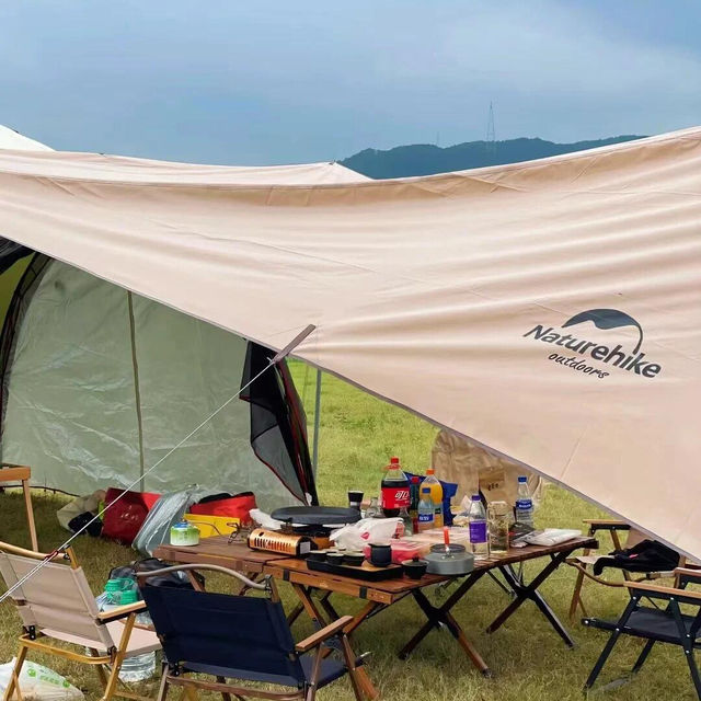 不在瑞士!在深圳!海邊露營太chill啦🏕 不在瑞士!在深圳!海邊露營太chill啦🏕