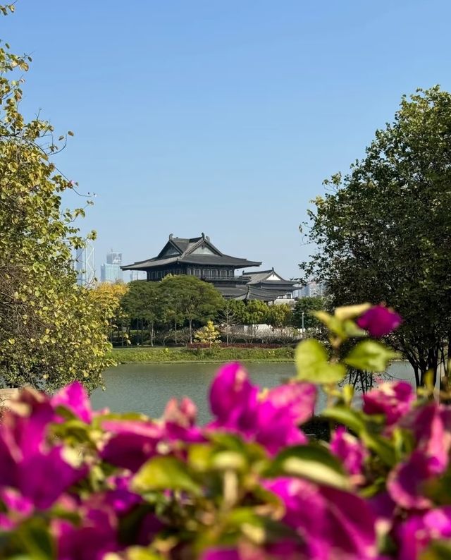 廣州海珠湖 | CBD裡的天然氧吧，寶藏遊玩地來襲