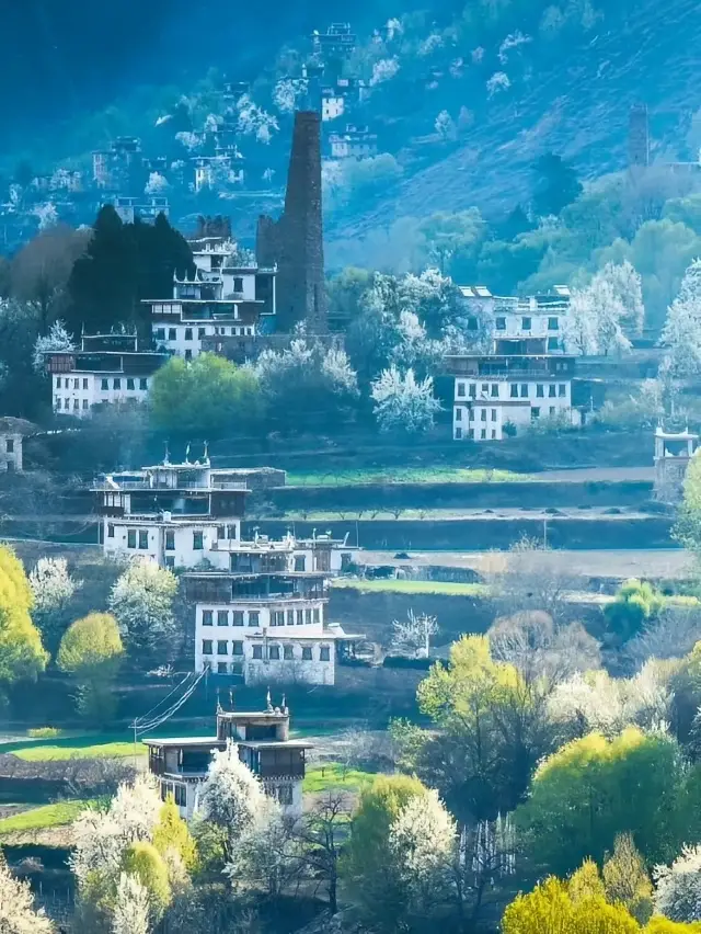 Step into a real-life Monet's Garden and wander into spring in Danba.