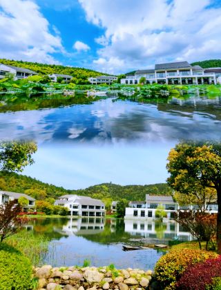 A hidden paradise in the mountains at the Suzhou Huanxiu Xiaozhu Resort