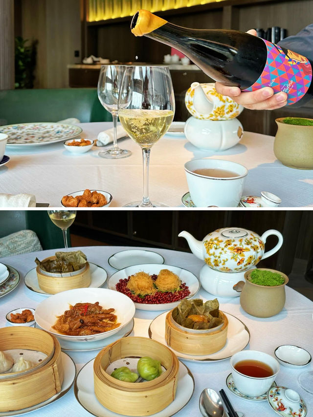 新加坡安達仕酒店～25樓中餐廳粵式飲茶真唔錯！