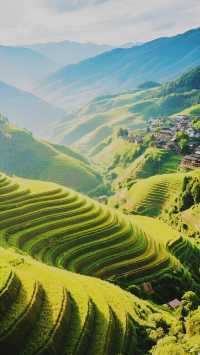 龍脊梯田：大地之上的夢幻田園詩畫