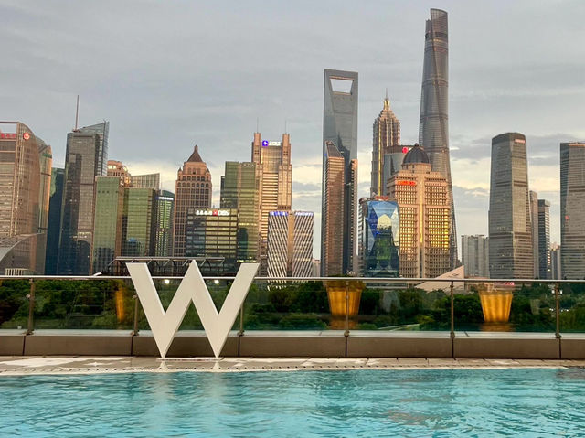 上海外灘W酒店游泳體驗記🏊‍♀️