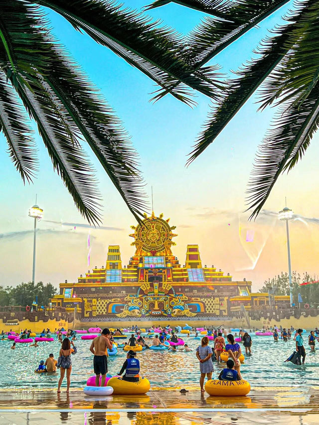 天津玩水新地標💦 瑪雅海灘水公園太炸啦