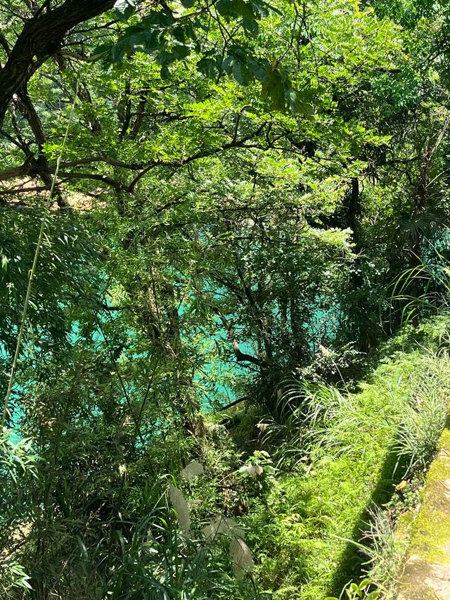衢州小七孔藏唔住啦！舉山村山裡嘅藍寶石湖靚到窒息