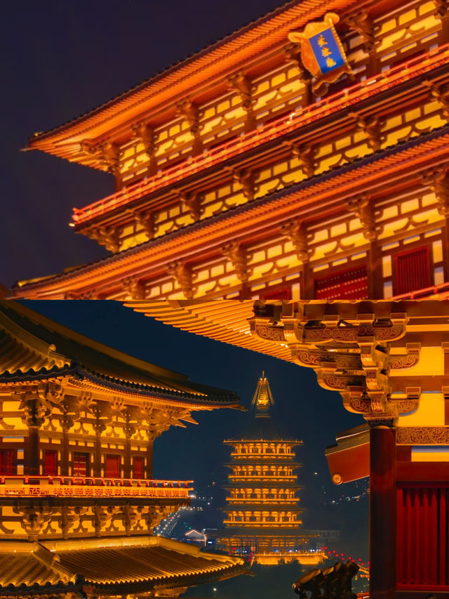 以為西安嘅夜已經好靚，直到我嚟到呢度