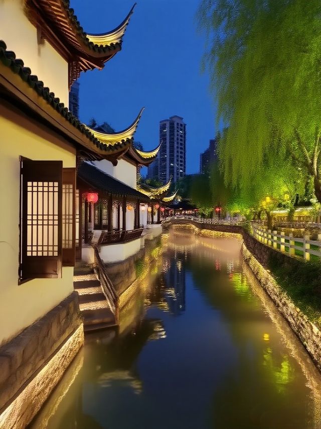 夜遊江南水鄉！株洲「小周莊」親子遊全攻略 古風夜遊太驚艷