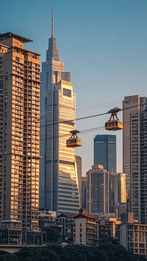 古今交融建築大片
