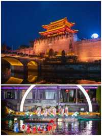 十月赴台兒莊:把古風夜色揉進夢裡   當暮色漫過古城的青石板,台兒莊才算真正醒過來。紅燈籠順著河道次