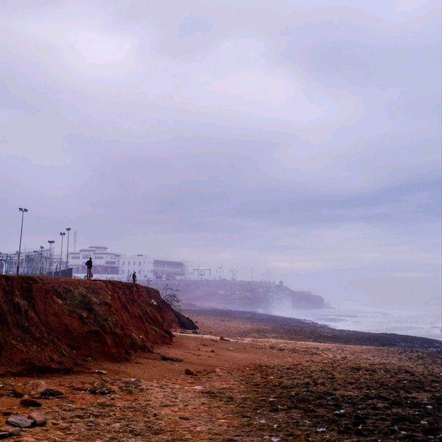 🌊 Rabat’s Coast – Where the City Meets the Sea 🌊 Rabat’s Coast – Where the City Meets the Sea