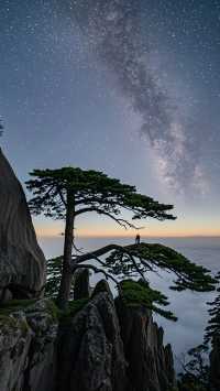日出雲海黃山絕景