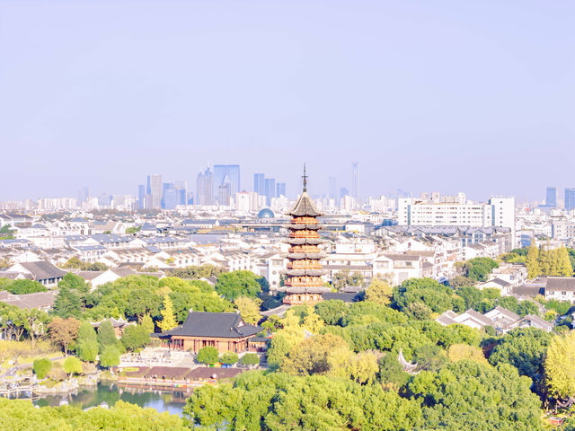 蘇州盤門景區秋天拍照打卡攻略。 蘇州盤門景區秋天拍照打卡攻略。