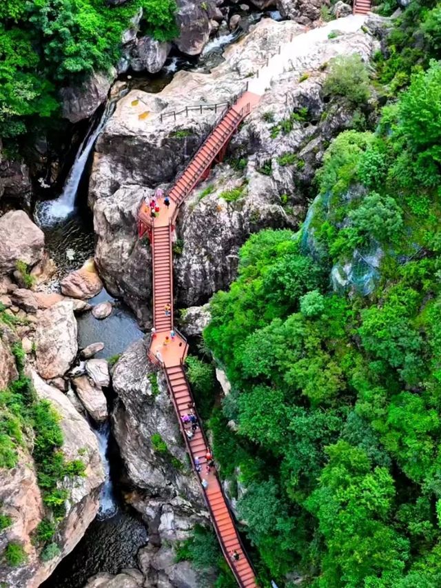 洛陽|龍潭大峽谷，唯一破產5A級景區，太值啦