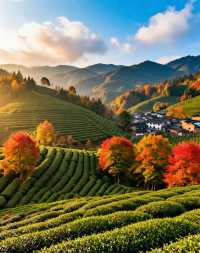 《國家地理》點名的“四川最美村落〞|“小喀納斯〞般的湖光山色