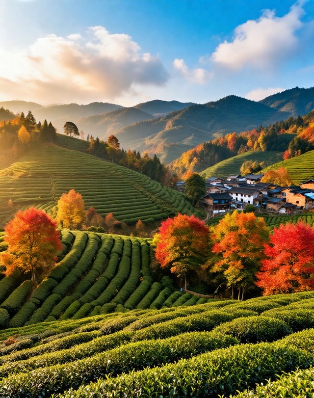 《國家地理》點名的“四川最美村落〞|“小喀納斯〞般的湖光山色