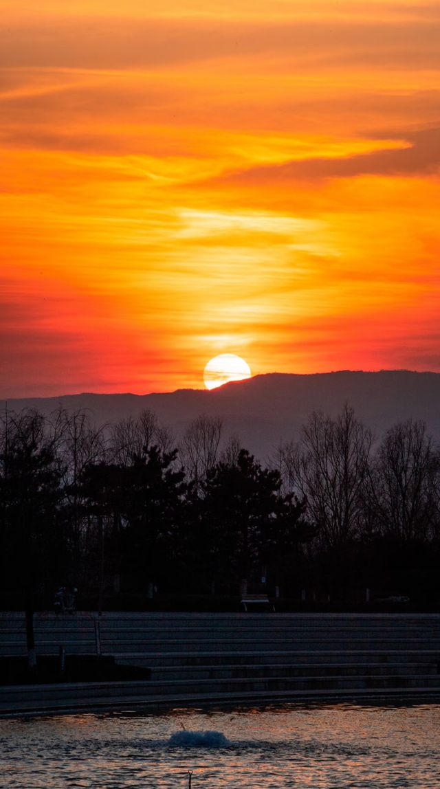 太原冰島 | 晉陽湖碎冰落日 太原冰島 | 晉陽湖碎冰落日