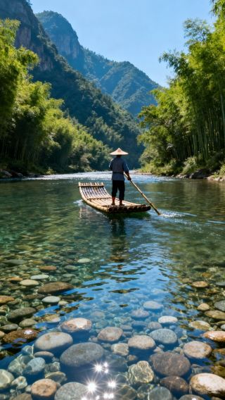 Don't just know about Qiandao Lake! The "Little Three Gorges" of Nanxi River is truly stunning!