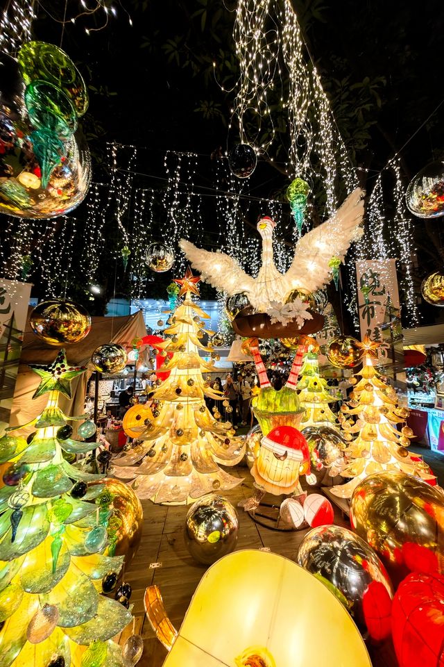 嶺南新天地聖誕花燈氛圍感拉滿|佛山城市漫遊CityWalk 嶺南新天地聖誕花燈氛圍感拉滿|佛山城市漫遊CityWalk