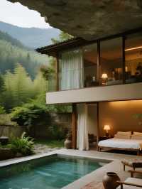 安吉叁拾叁號｜秋日雨中遛娃！山林氧吧+無邊泳池治癒之旅