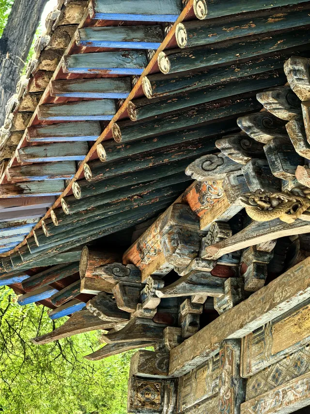 太原·晉祠東嶽祠|你見過大龍吐小龍的斗拱嗎 太原·晉祠東嶽祠|你見過大龍吐小龍的斗拱嗎