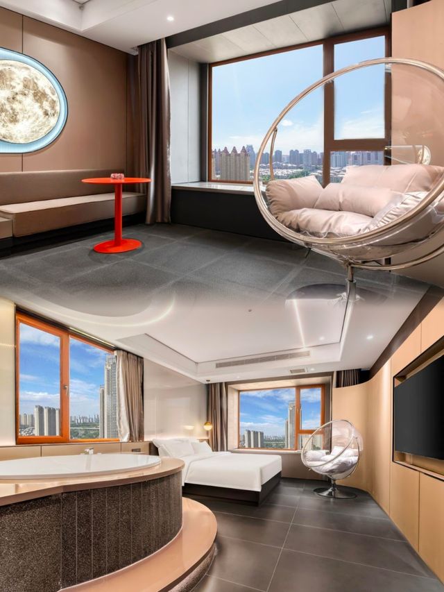 哈爾濱高空酒店也太會了輕呈這視野我能吹一年