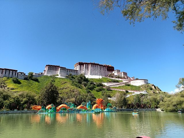 布達拉宮背面 布達拉宮背面
