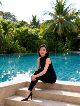 Luck is maxed out! Taking the kids to encounter a stunning seaside sunset and fireworks